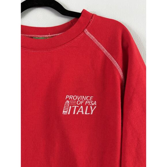 NWOT Made Some Souvenirs Province Of Pisa Italy Sweatshirt Men’s Large USA Made - Picture 3 of 6
